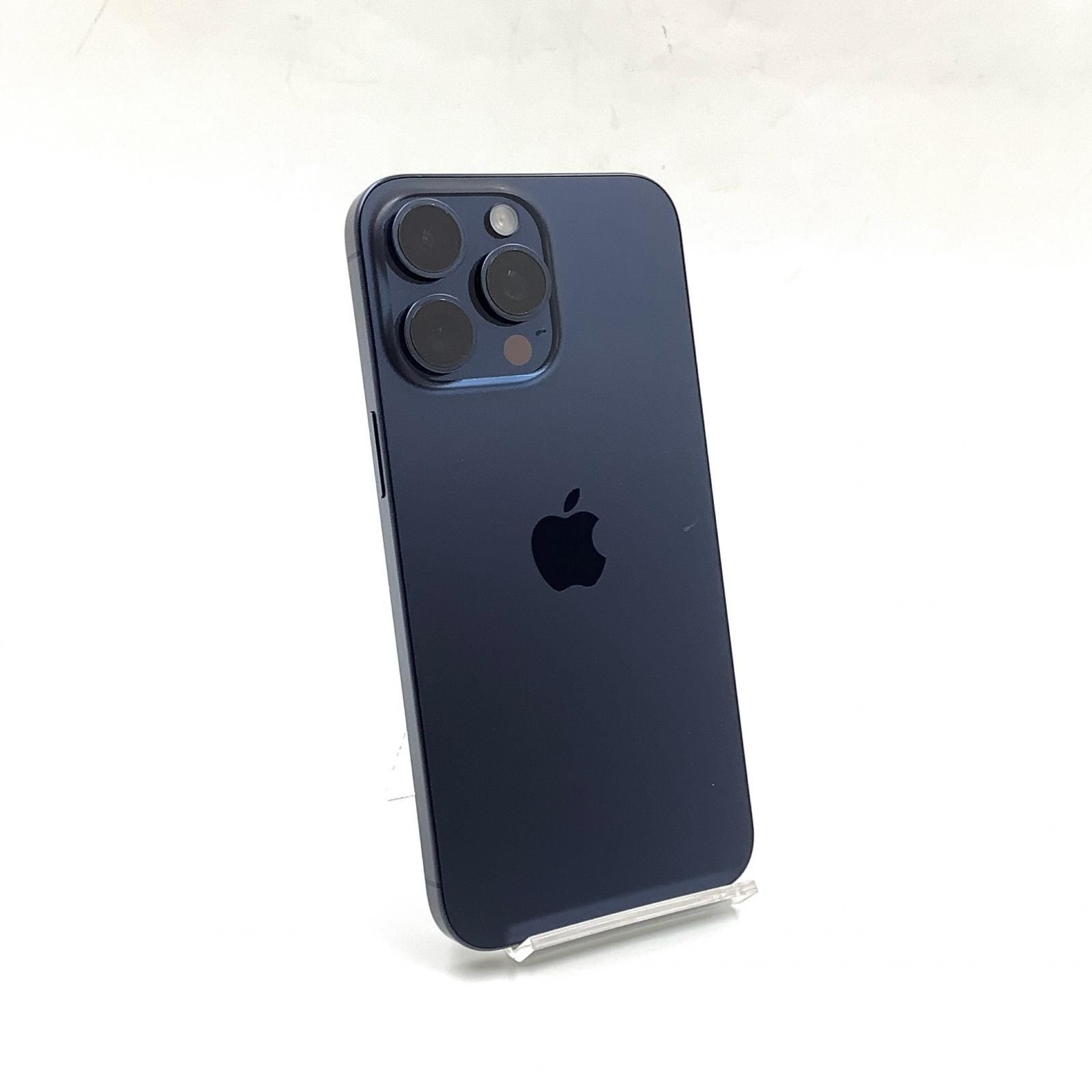 【全額返金保証】【最速発送】Apple IPhone iPhone 15 Pro Max 256GB ブルーチタニウム SIMフリー 美品 動作確認済