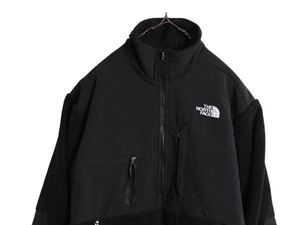 【お得なクーポン配布中!】 ノースフェイス デナリ ジャケット メンズ S 古着 The North Face DENALI アウトドア 黒 フリース ナイロン ブルゾン フルジップ ブラック