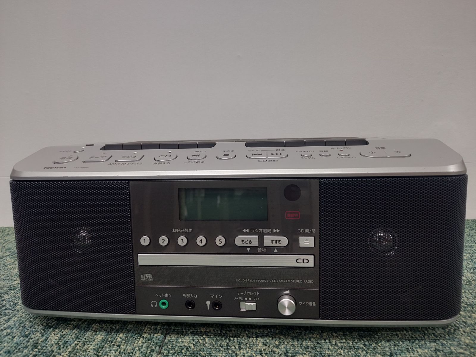 大特価セール】 東芝 CDラジオカセットレコーダー TY-CDW99 - www