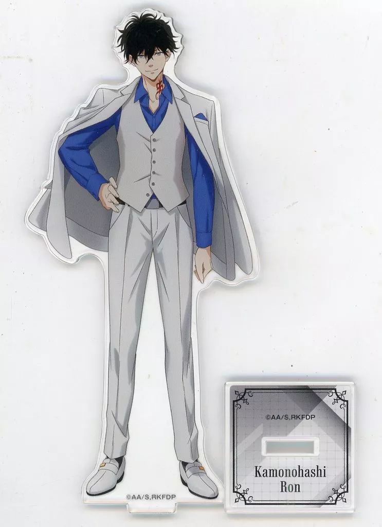 中古】アクリルスタンド・アクリルパネル 鴨乃橋ロン(WHITE) アクリル 