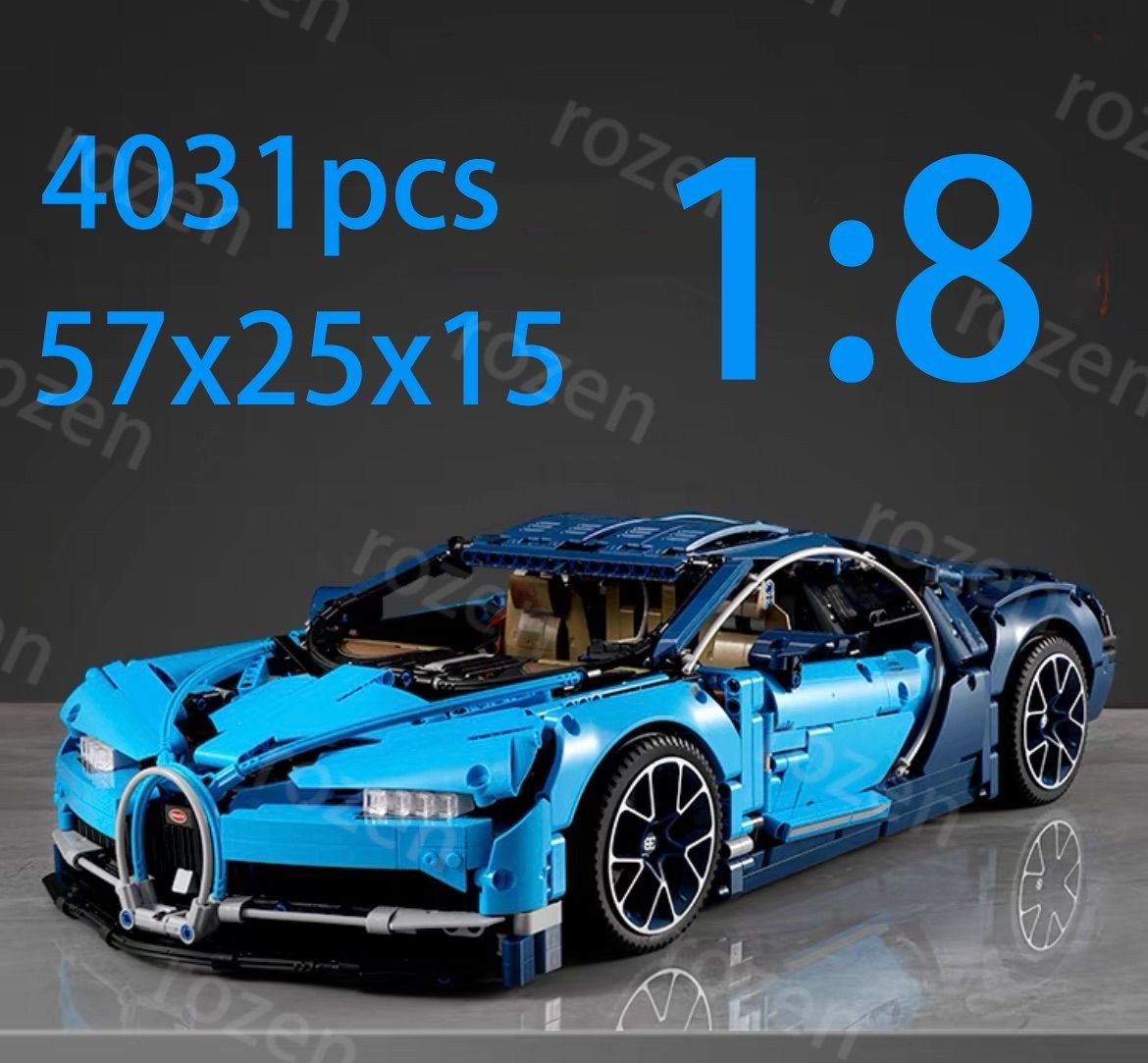 ブガッティ シロン 4031PCS 42083 レゴテクニック LEGO互換-直営