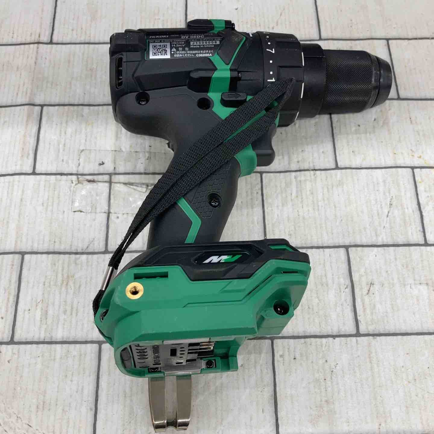 ハイコーキ HIKOKI 旧 日立工機 コードレス振動リルドライバー DV36DC NN 所沢店