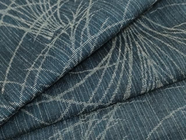 平和屋着物＊夏物　小千谷ちぢみ　葉尽くし　麻　逸品　AABC6885jd 平和屋着物＊夏物 小千谷ちぢみ 葉尽くし 麻 逸品 AABC6885jd - メルカリ