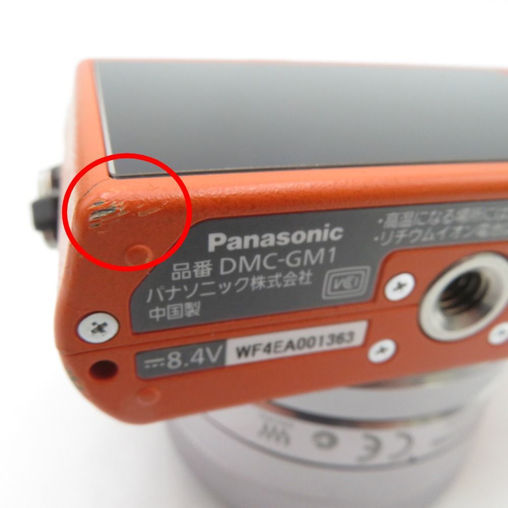 Panasonic (パナソニック) デジタルカメラ LUMIX DMC-GM1K-D レンズ