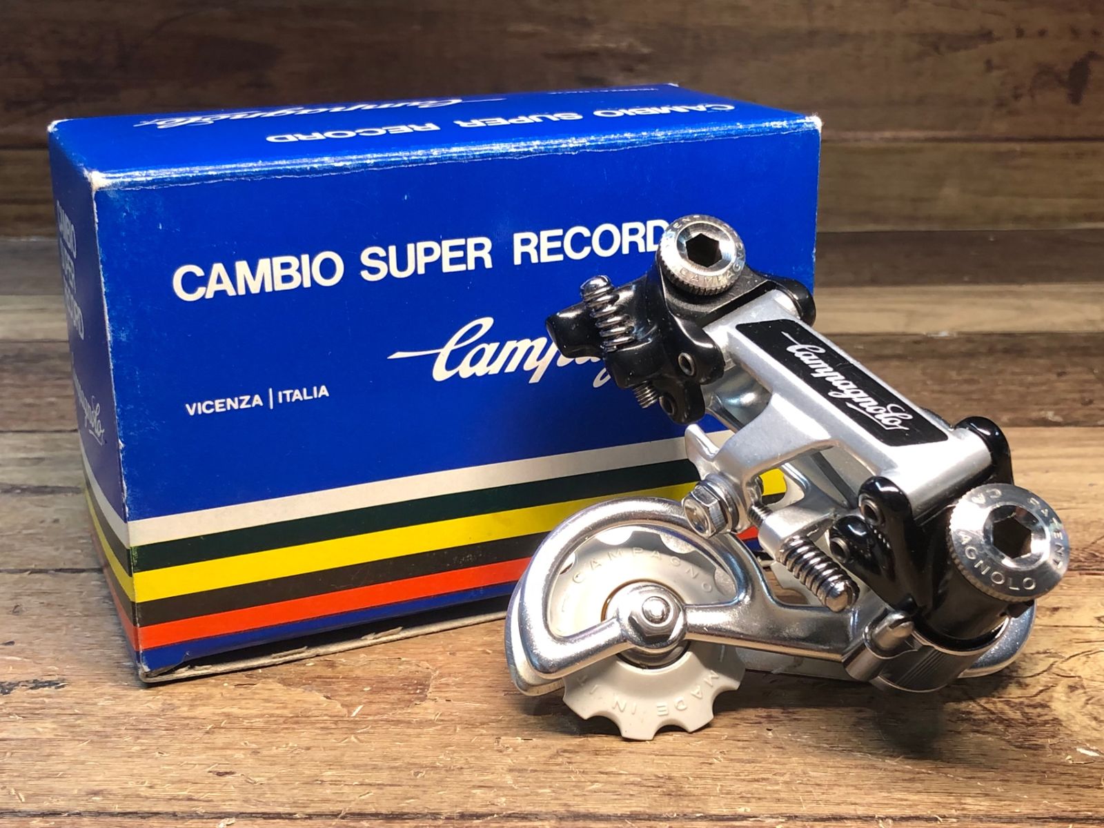HQ944 カンパニョーロ CAMPAGNOLO スーパーレコード SUPER RECORD リアディレイラー 箱入り