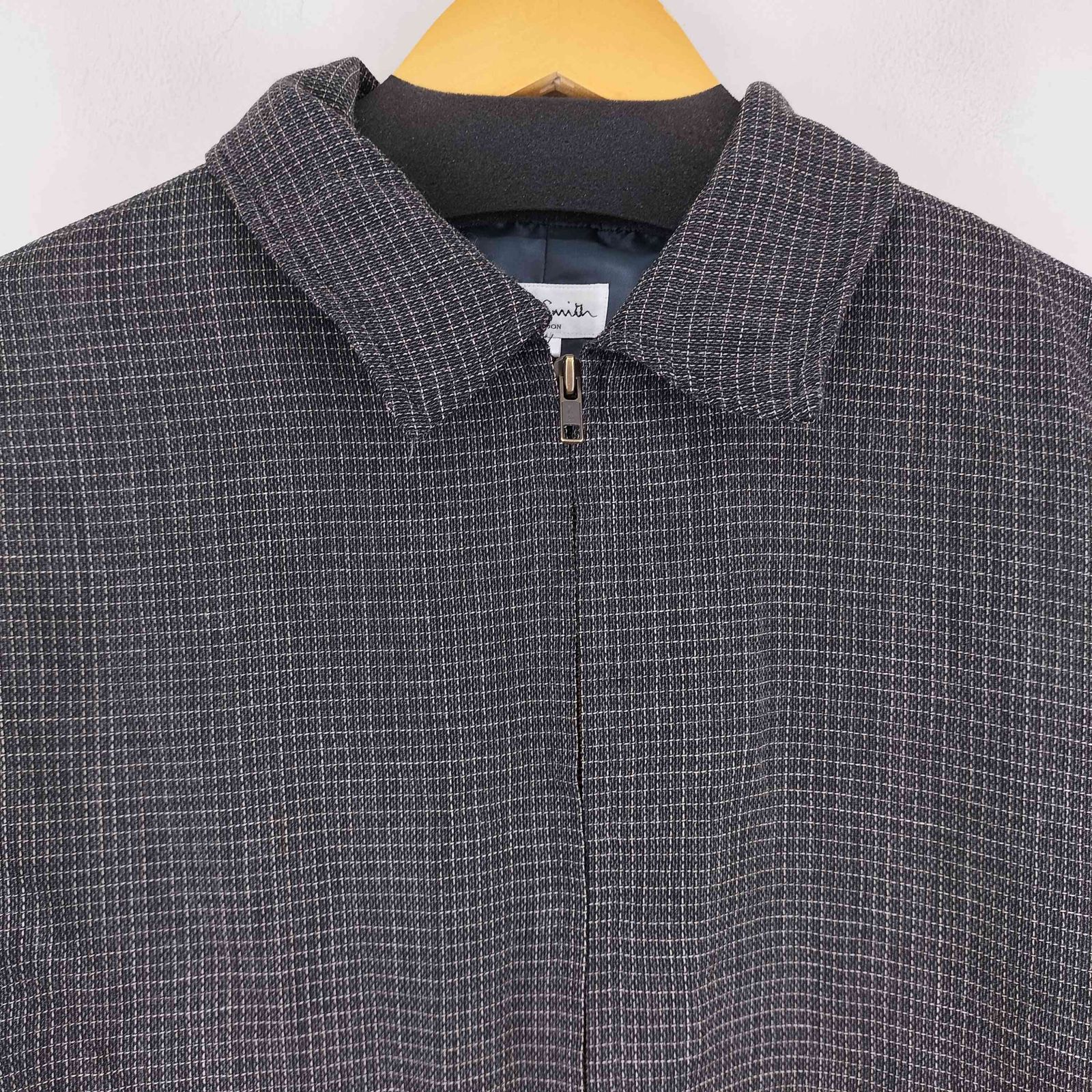 ポールスミス Paul Smith 格子 ウールスイングトップ メンズ L