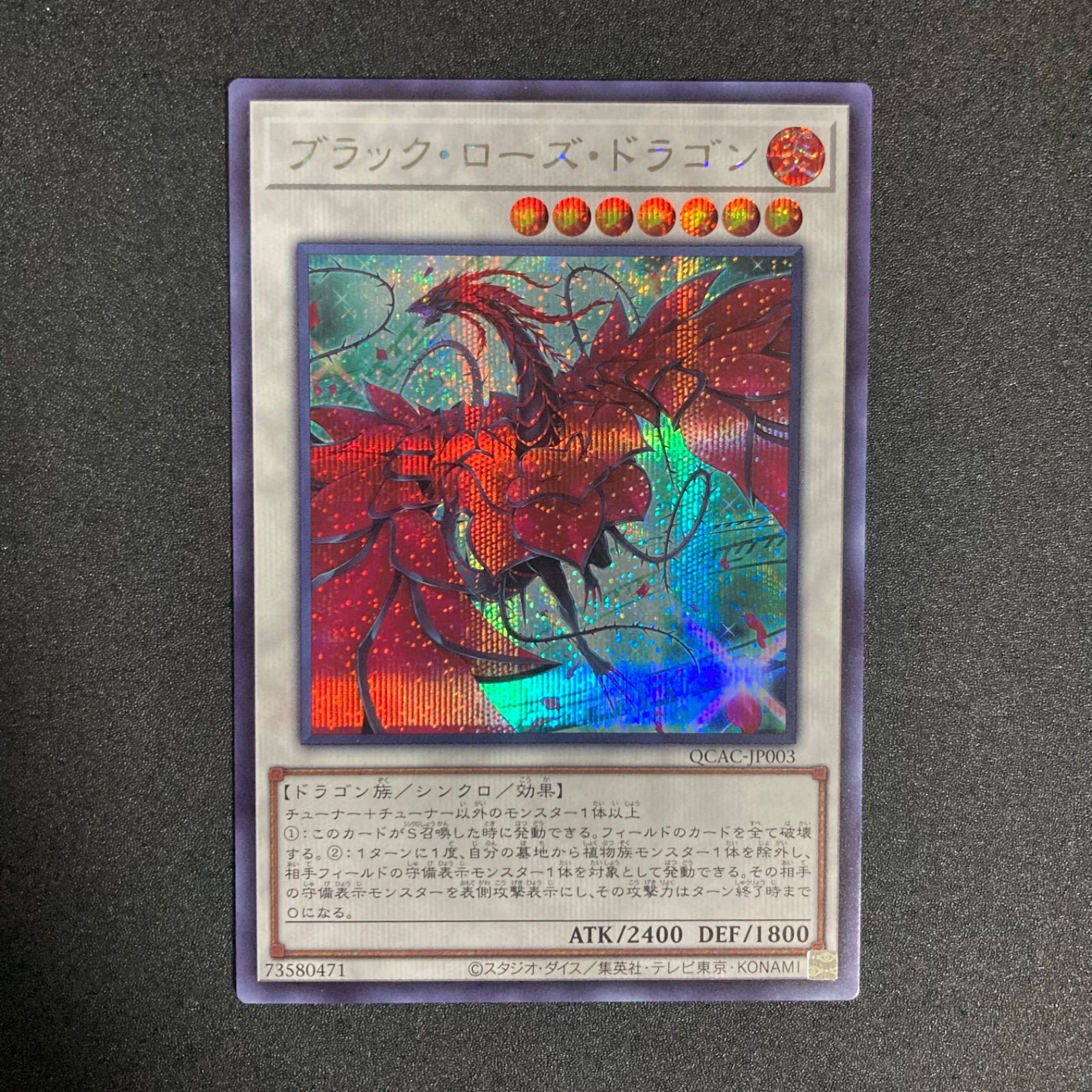 PSA10 ブラックローズドラゴン　絵違い 遊戯王 ブラック・ローズ・ドラゴン(イラスト違い