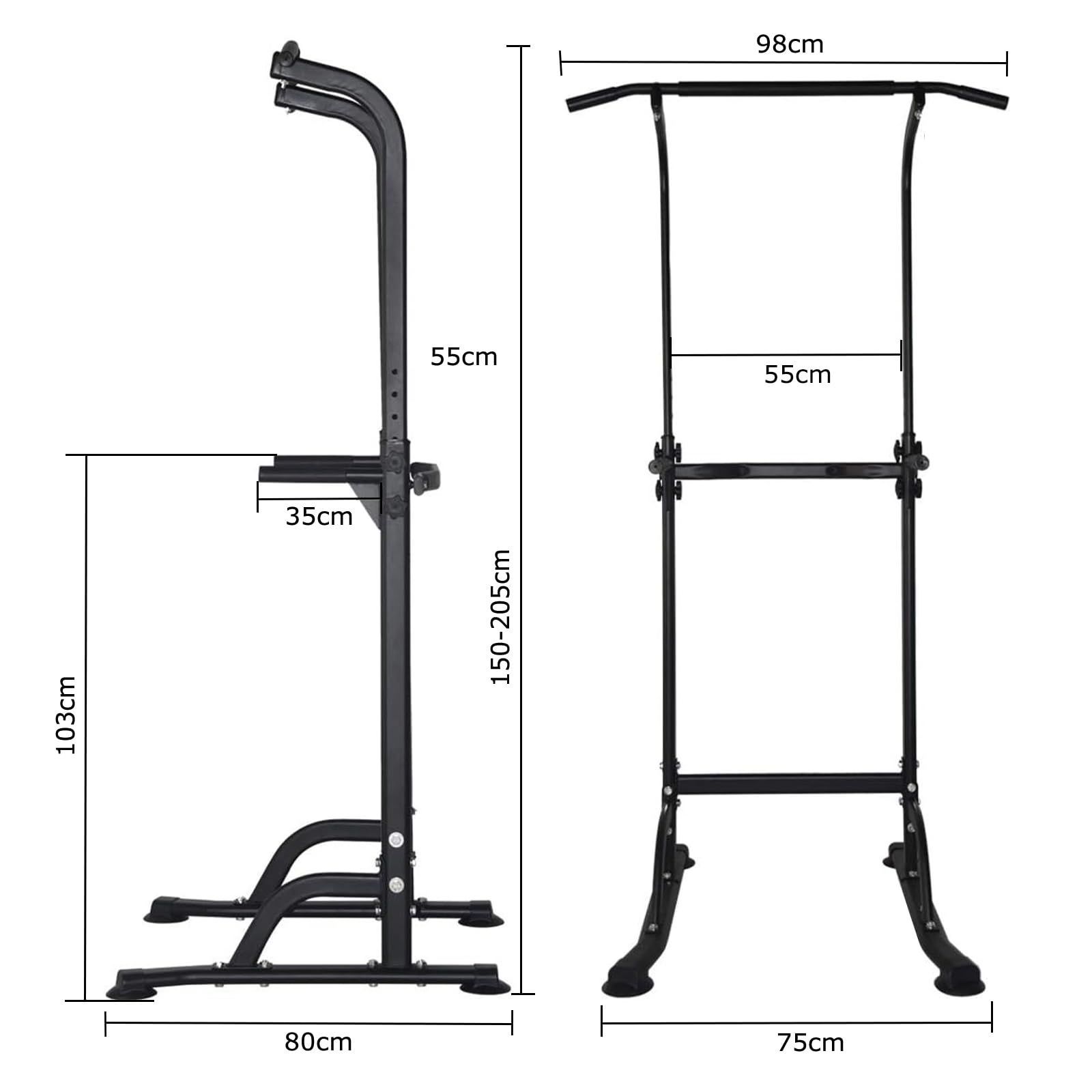 懸垂バー ぶら下がり健康器 【コンパクト/10段調節/耐荷重150kg
