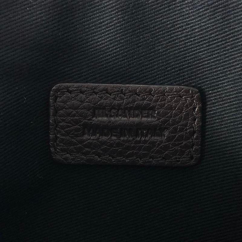 【美品】  JIL SANDER / ジルサンダー | Hill レザー ショルダーバッグ | ダークブラウン | レディース 美品】 JIL SANDER / ジルサンダー | Hill レザー ショルダーバッグ