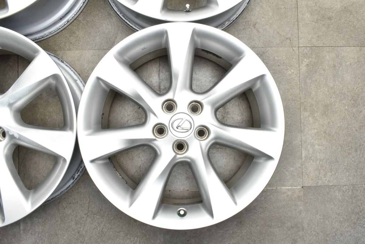 レクサス RX 純正 19in 7.5J+35 PCD114.3 4本セット ハリアー 