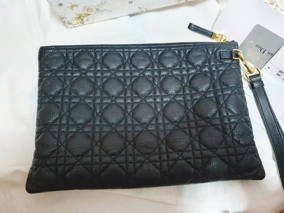 (本物) ディオール クラッチ Dior(ディオール) カナージュ カロ 付属品完備 最終