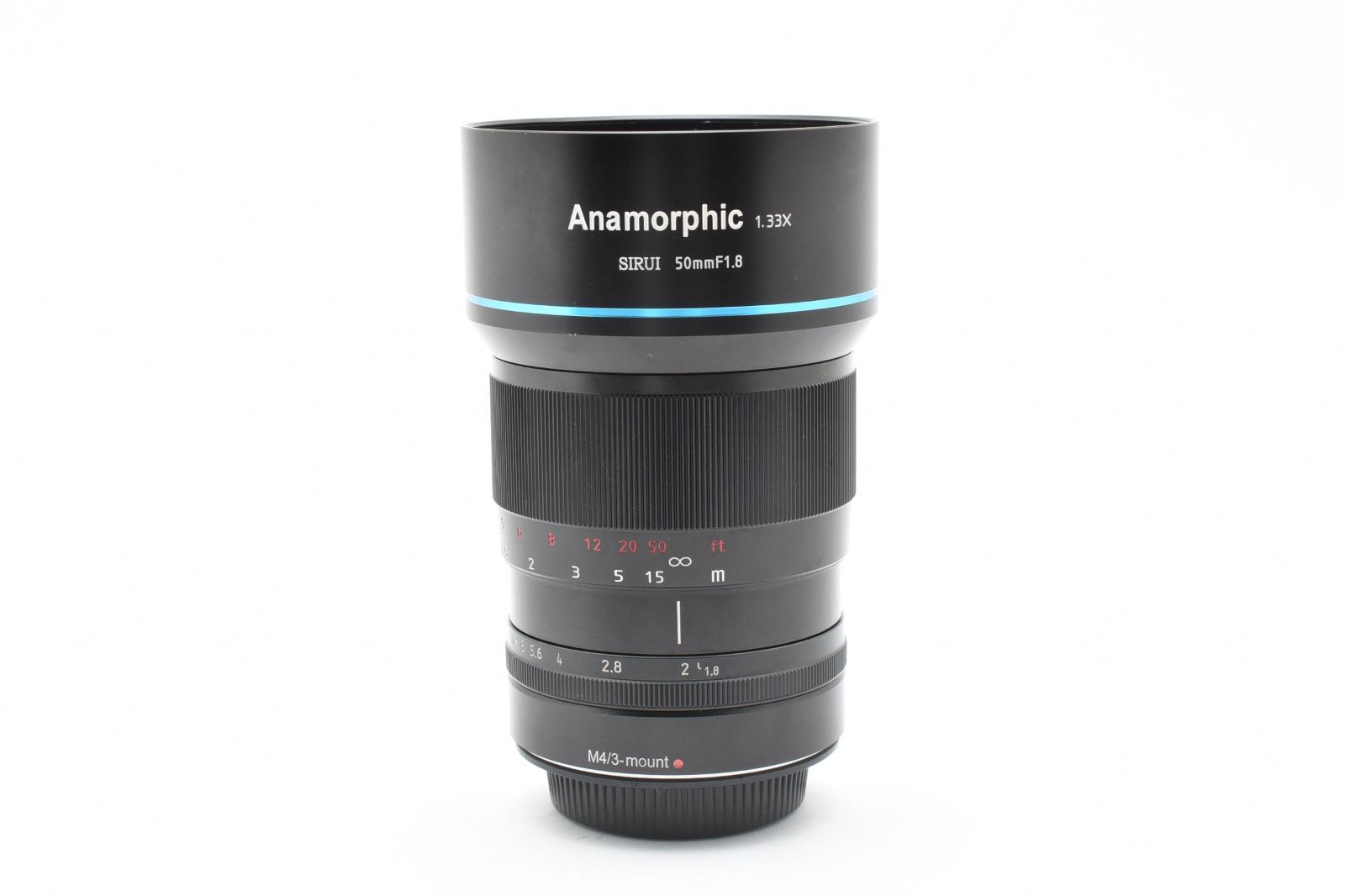 ☆超極上☆ シルイ SIRUI 50mm F1.8 Anamorphic 1.33x アナモル