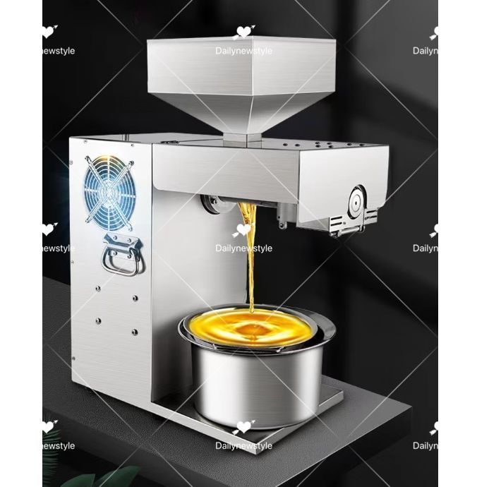 人気推薦◆搾油機商用食用油花生油設備全自動多機能スクリュー式古法圧搾油機