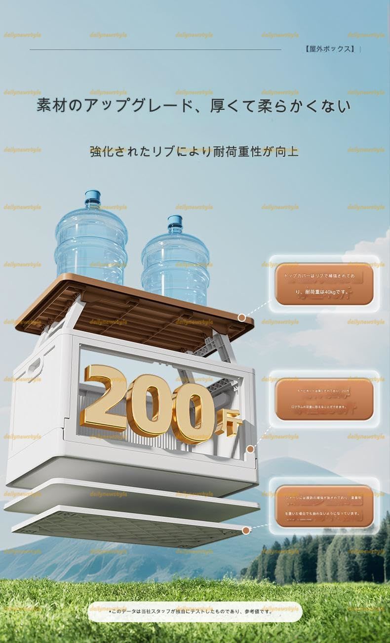 補助スタッキングボックス 折りたたみ