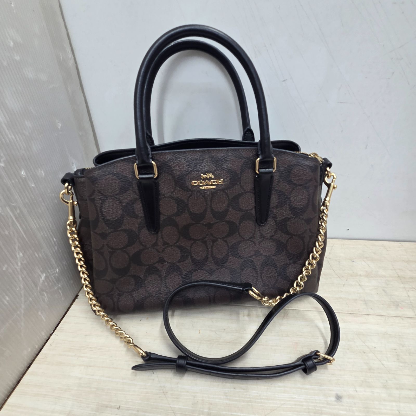 コーチ COACH シグネチャー F29683 ハンドバッグ レディース【中古】 COACH ショルダーバッグF29683 COACH(コーチ) / ショルダーバッグ