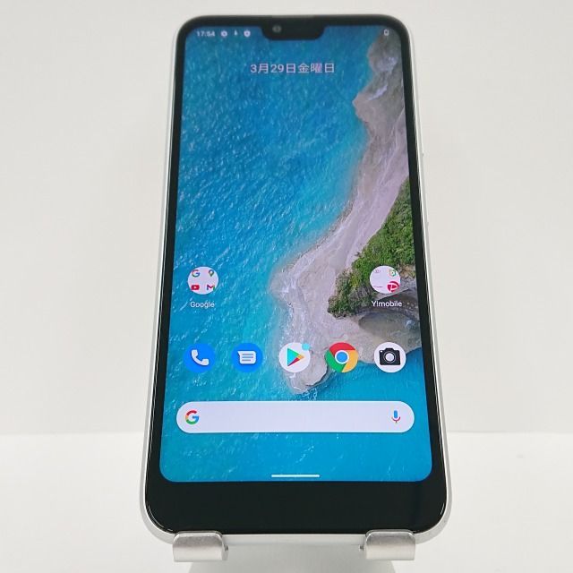 Android One S6 S6-KC Y!mobile ホワイト 送料無料 本体 c03333