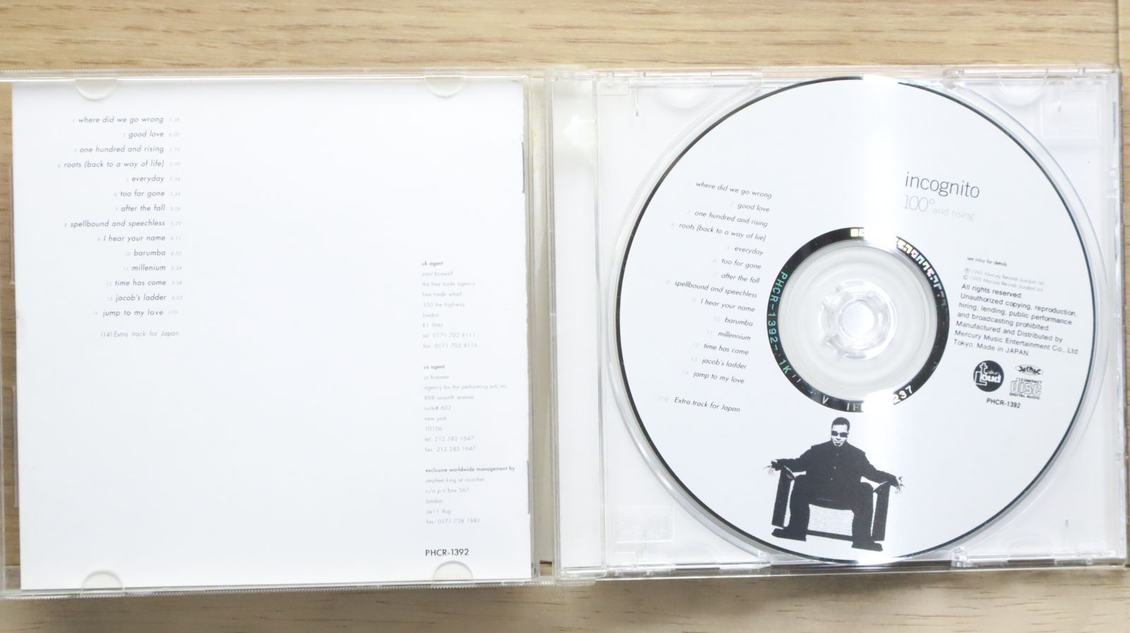 希少 incognito 国内プロモ 非売品 2LP 国内盤CD☆インコグニート/Incognito□ ワン・ハンドレッド