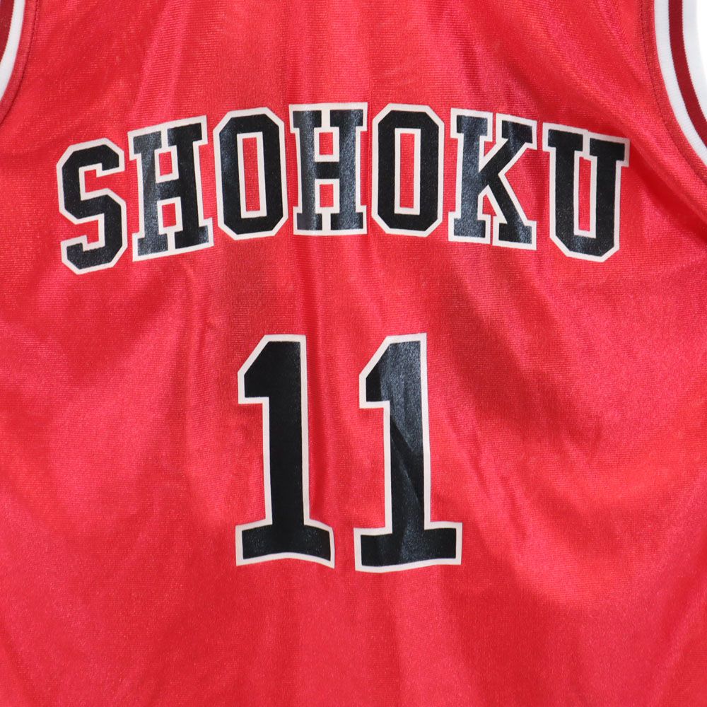 湘北 ロゴ 14 SHOHOKU 14番 ユニフォーム DESCENTE製 スラムダンク