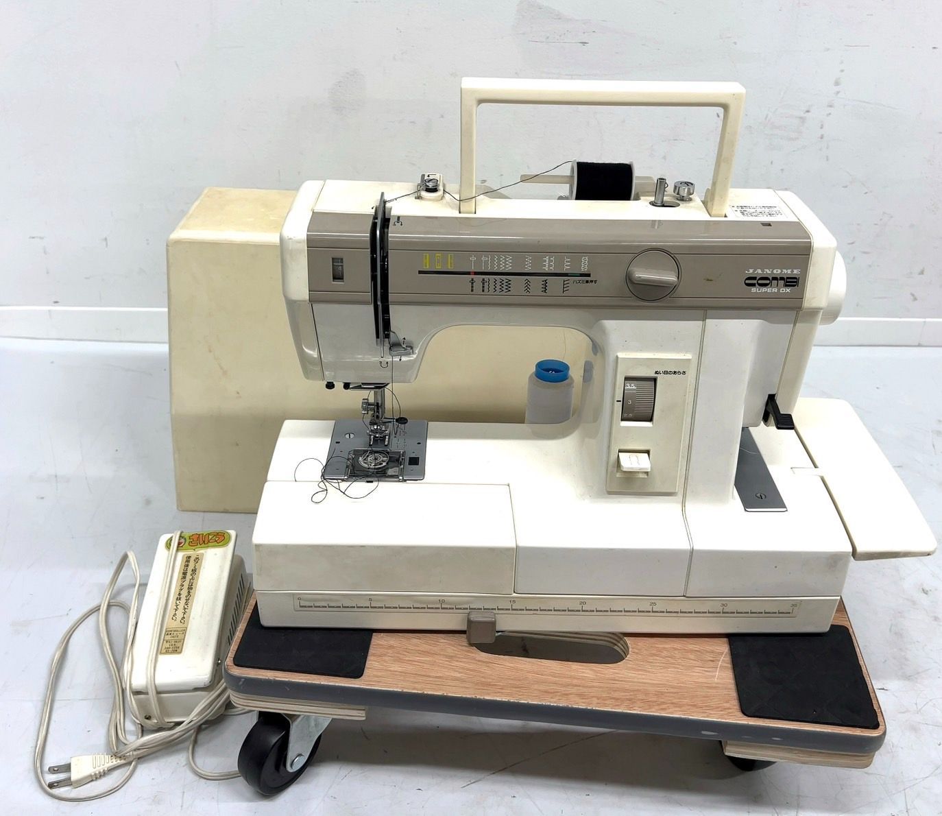 JANOME ジャノメ MODEL 2100 COMBI SUPER DX コンビスーパーデラックス ミシン アンティーク ビンテージ(ジャノメ)｜売買されたオークション情報、yahooの商品情報をアーカイブ公開  - オークファン ホビー、カルチャー