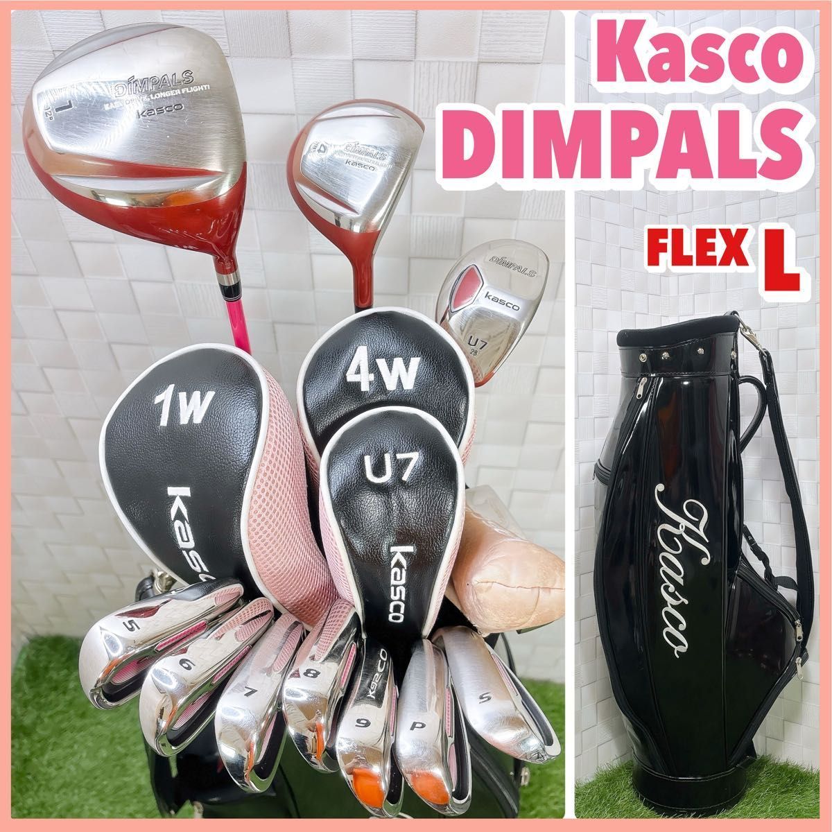 ゴルフクラブ　レディースセット　初心者　アイスクルーズ　セリア　N1278 ゴルフクラブ レディースセット 初心者 アイスクルーズ セリア N1278