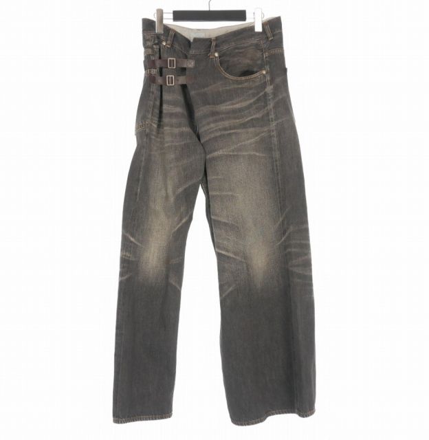 ファセッタズム FACETASM BIG&SLIM デニムパンツ ジーンズ L ブラック 