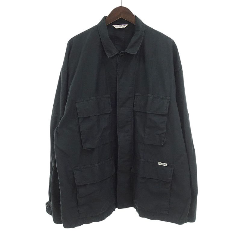 クーティー|COOTIE 21AW Back Satin BDU Jacket バックサテン ジャケット ブラック サイズ メンズL