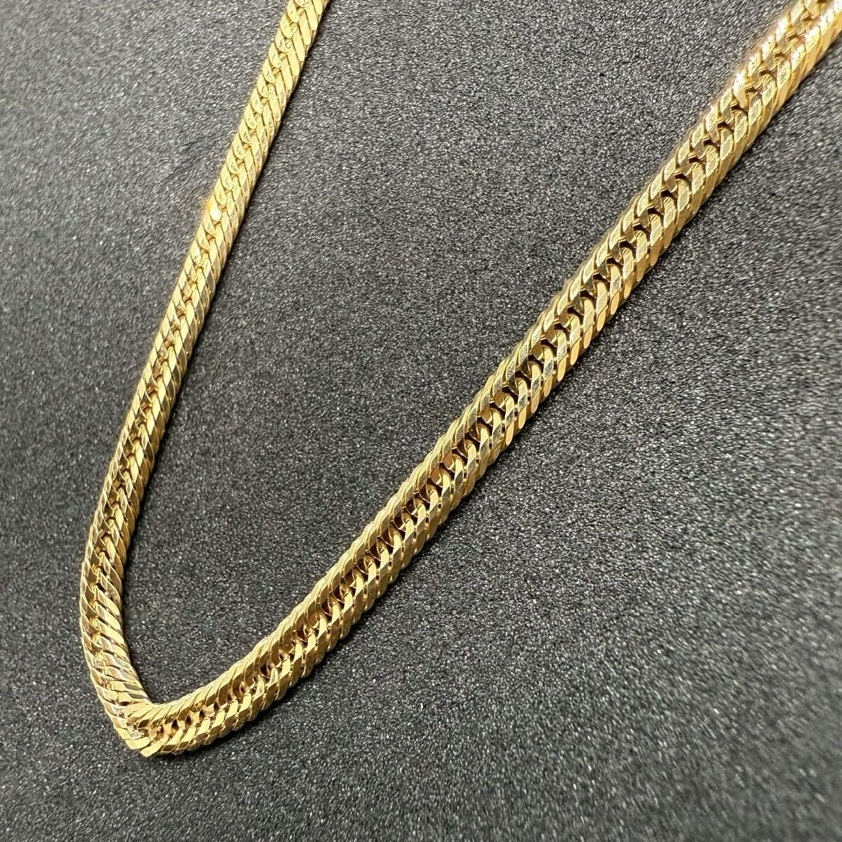 K18 喜平 ネックレス 12面トリプル 40cm 10g メンズ レディース