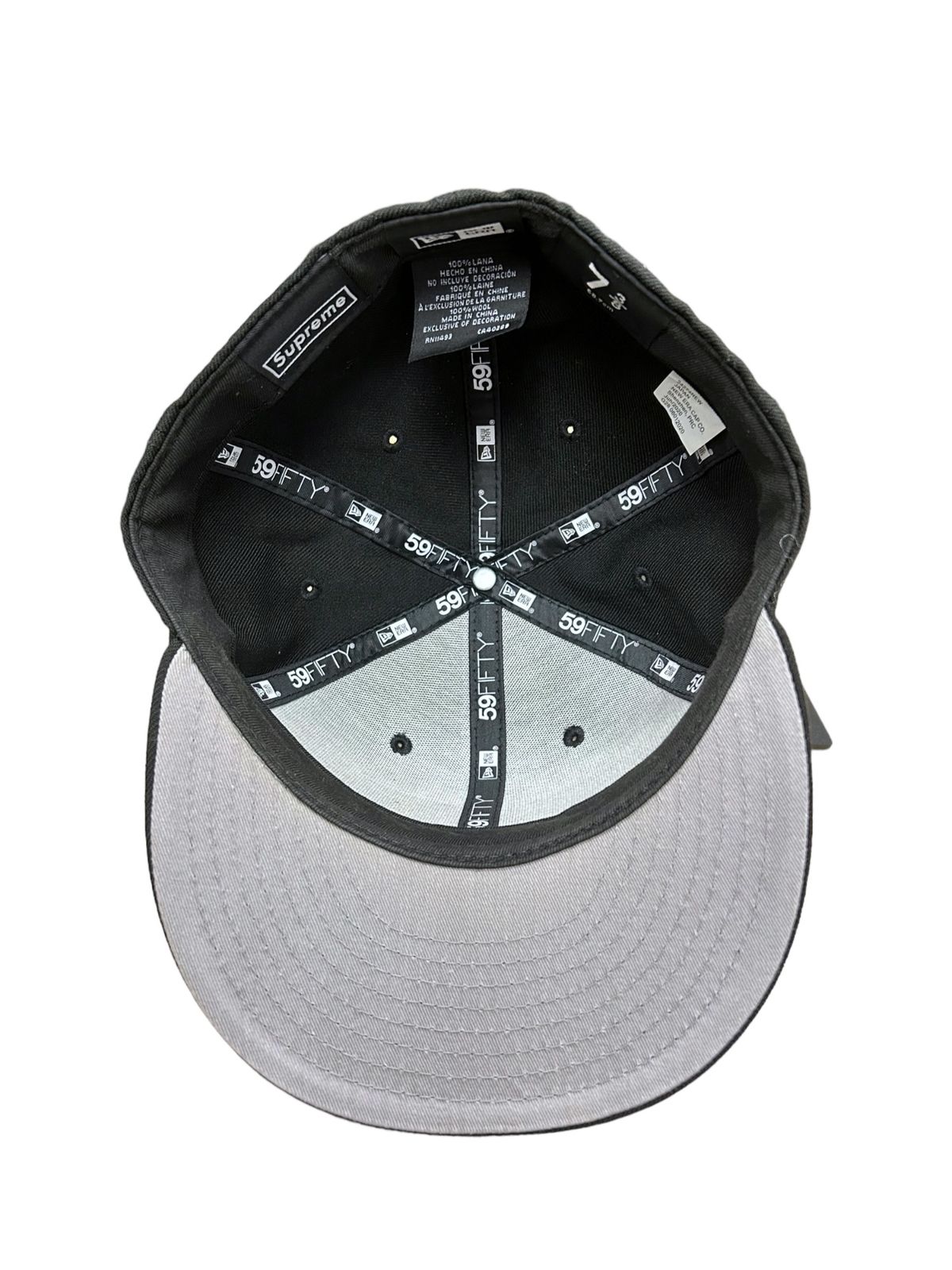 Supreme キャップ 黒 7 3/8 Supreme (シュプリーム) 20aw S Logo New Era Cap ニューエラ