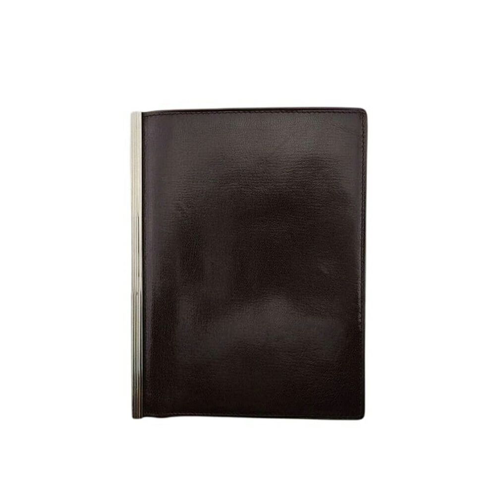 【X'masセール★30%OFF】ディオール Dior パスポートケースロゴプレート ブラウン シルバー レディース 中古 ディオール Dior パスポートケース ロゴプレート ブラウン シルバー