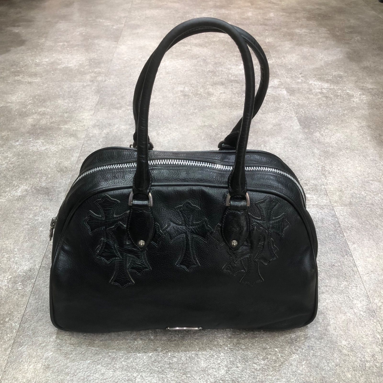 Chrome Hearts CEMETERY CROSS PATCH GYM BAG MEDIUM セメタリークロス