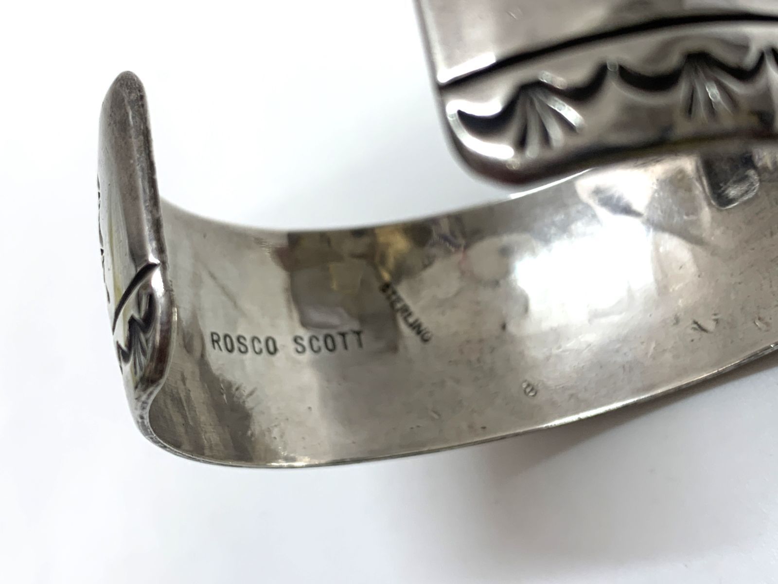 値下げ❗️Navajo/ナバホROSCO SCOTTロスコ・スコット バングル