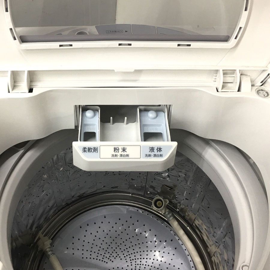 全自動洗濯機 シルバー系