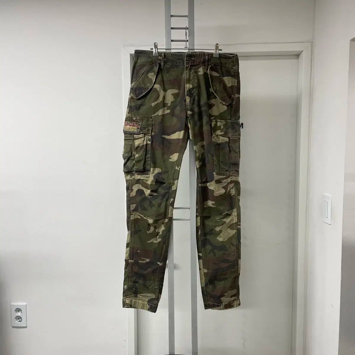 【雷市場（ポンジャン）商品韓国直送】 ポロ デニムアンドサプライ ミリタリー カーゴ パンツ 34X33