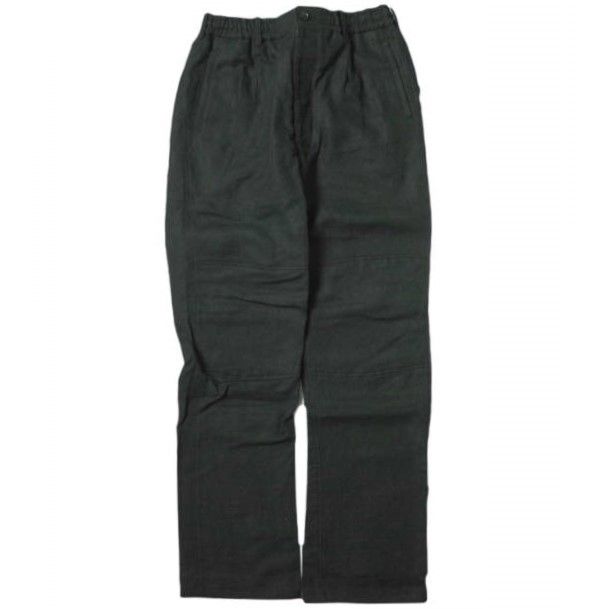 新品 山内 ヤマウチ 22SS 日本製 ヘンプスエード・立体切り替えパンツ