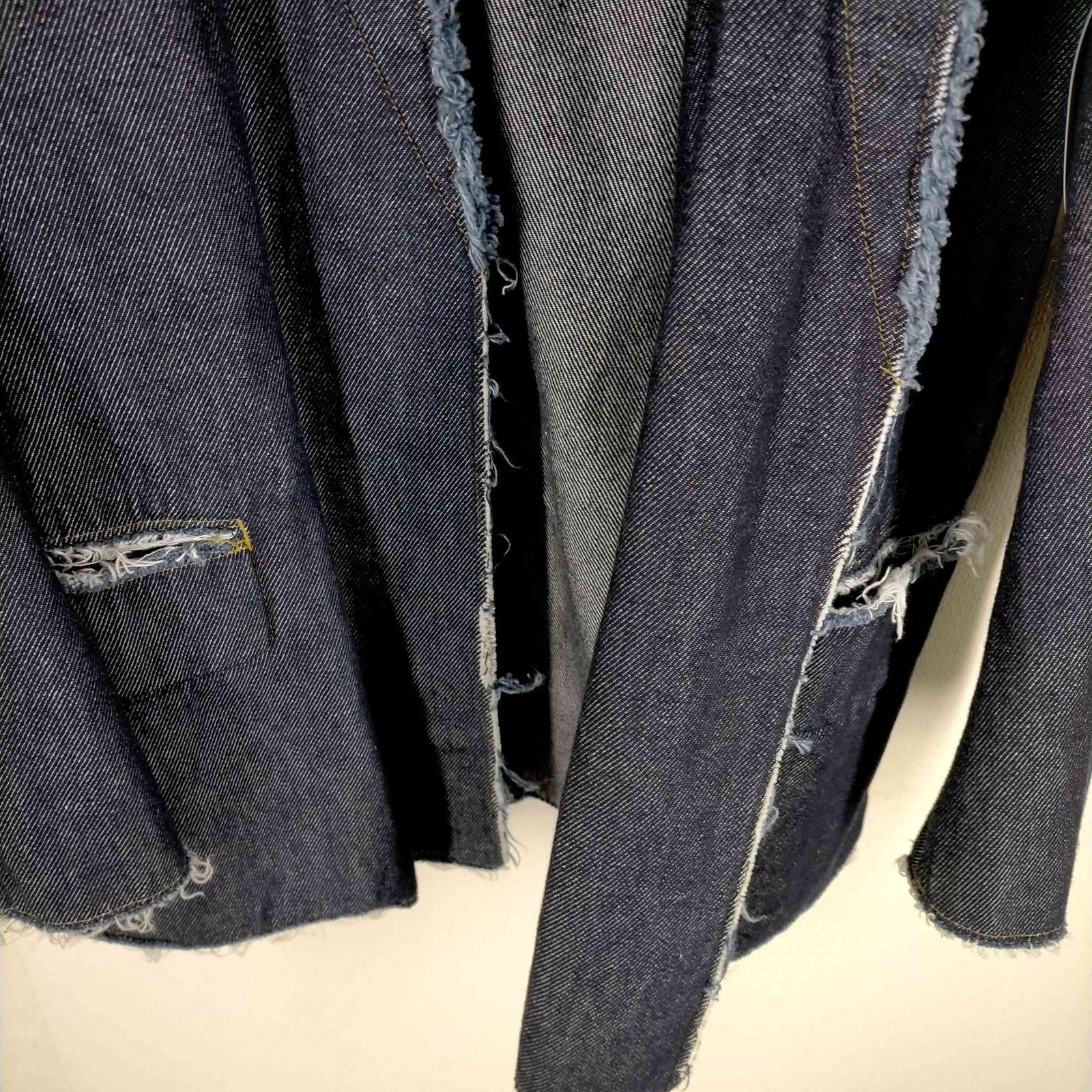 美品】21SS CUT-OFF DENIM TAILORED JACKET - beaconparenting.ie