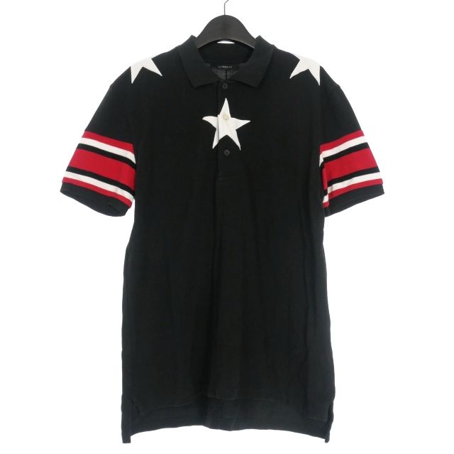 ジバンシィ GIVENCHY リカルド・ティッシ期 スター ポロシャツ 半袖 L