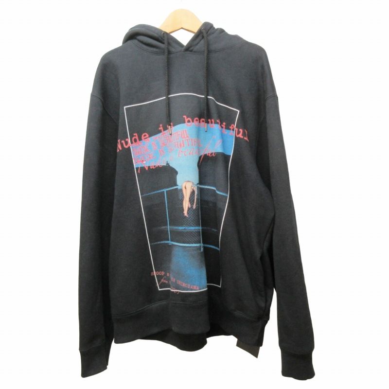 シュープ SHOOP ×篠山紀信 コラボ 22SS NUDE 2 HOODIE パーカー 長袖 