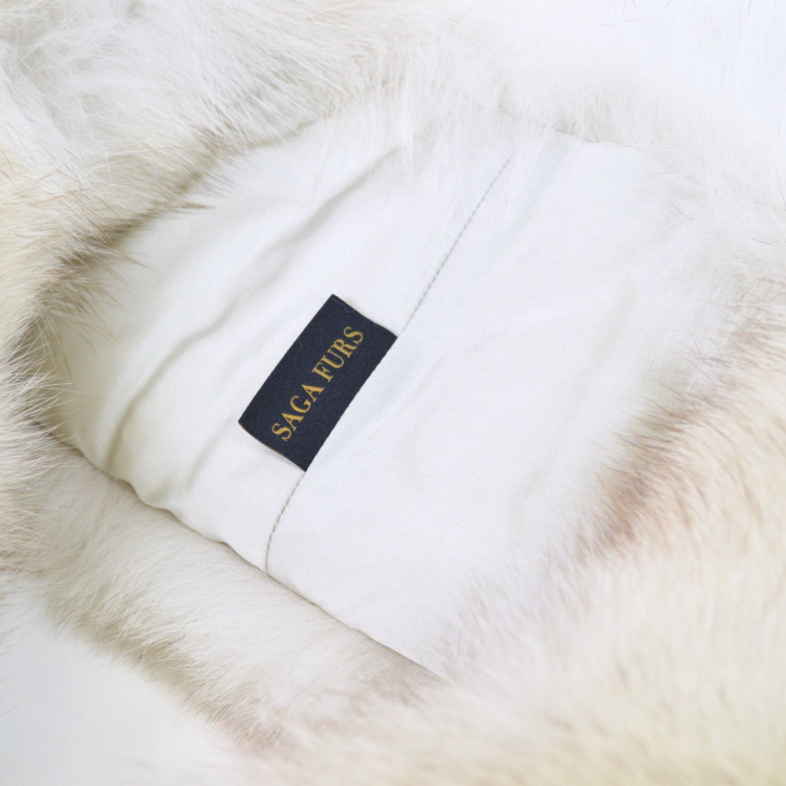 新品》振袖用 ブルーフォックス 高級 ファーショール SAGA FURS 成人式