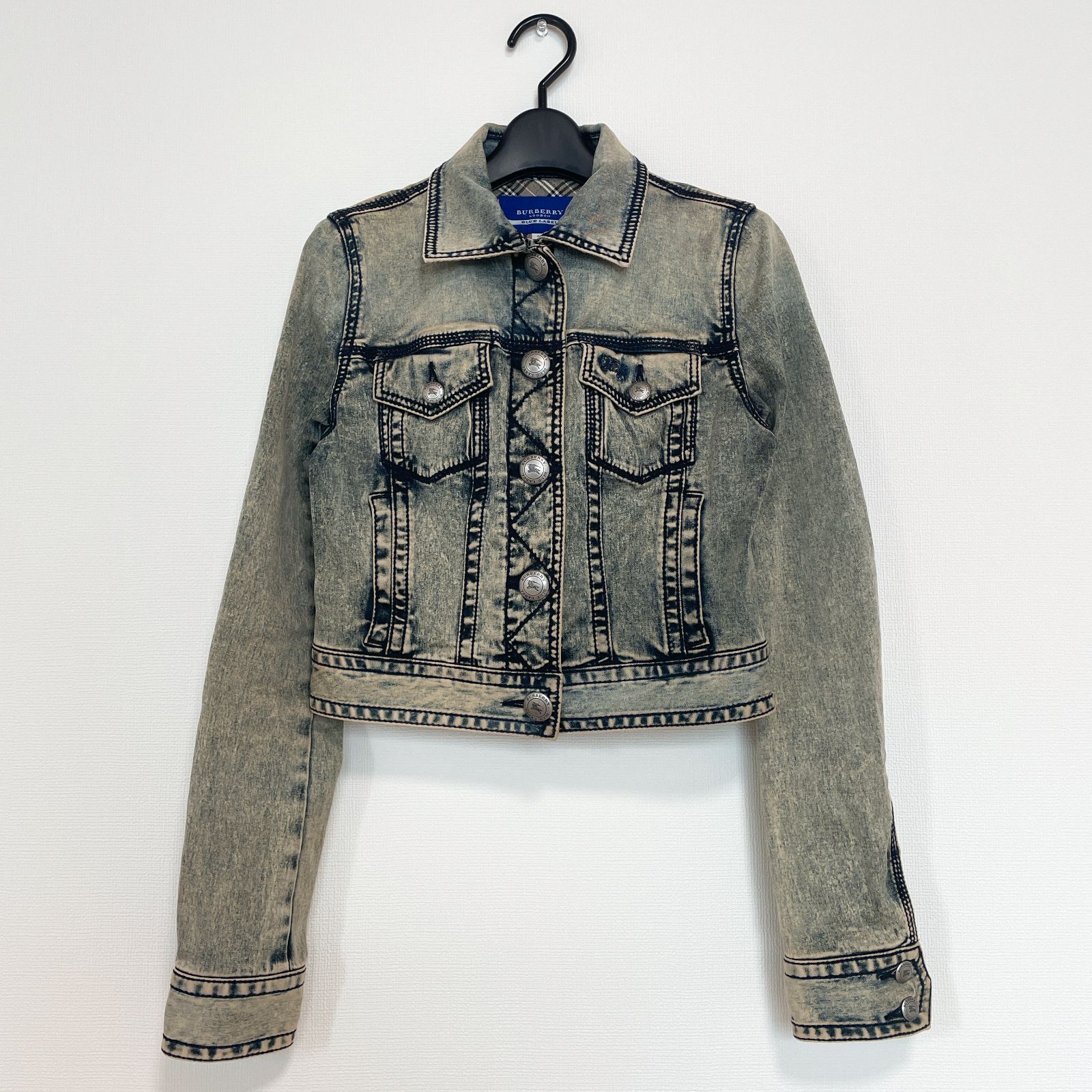 ✴︎美品✴︎BurberryレディースデニムジャケットGジャンインディゴ BURBERRY（Gジャン/デニムジャケット）のフリマアイテム一覧
