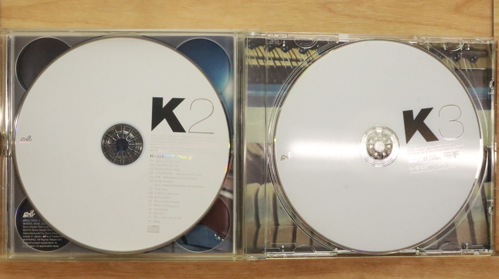 国内盤CD☆ケイ/K□ K-BEST(初回生産限定盤)(DVD付) 【SRCL7442