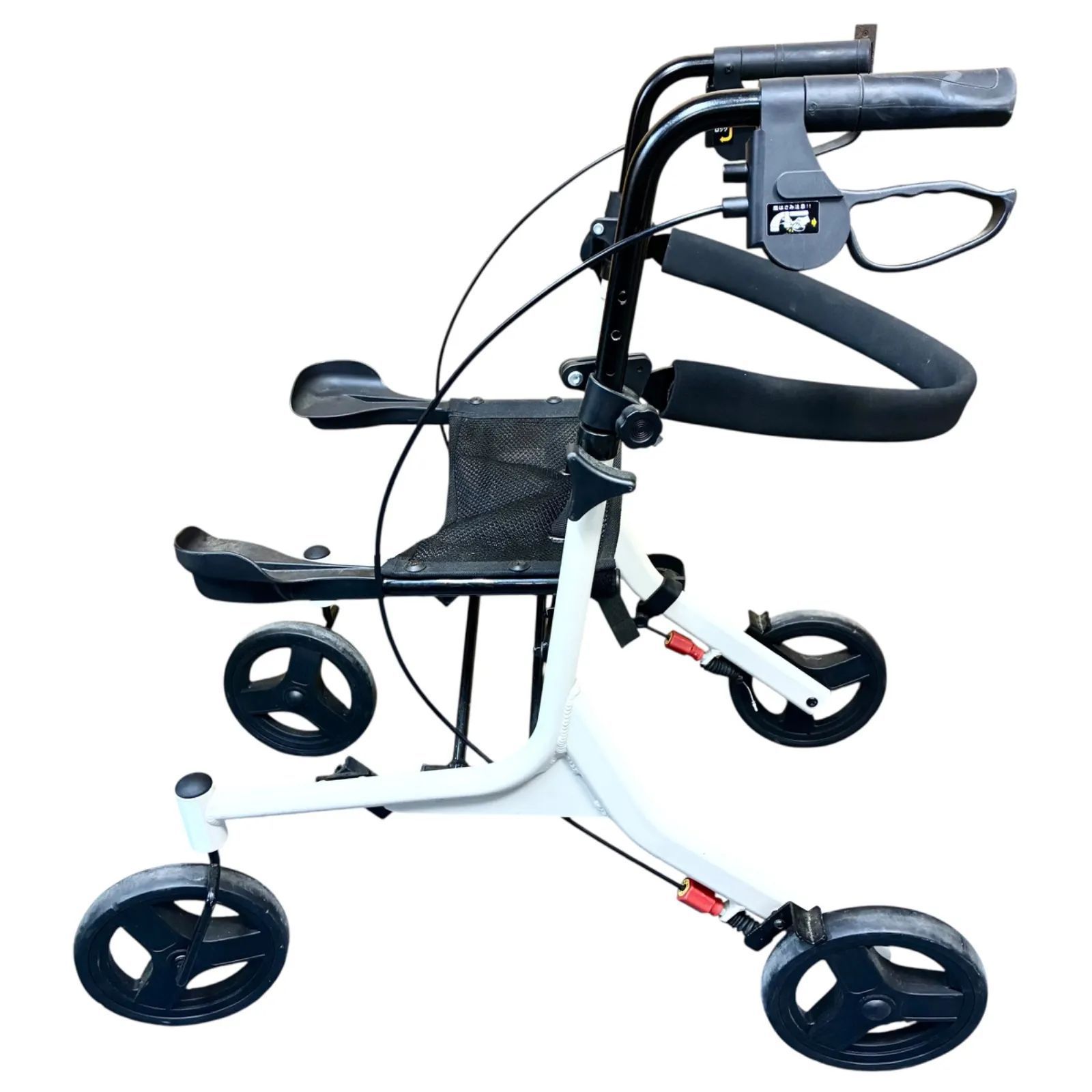 専用バッグ欠品】アロン化成 安寿 歩行車 ショッピングターン 屋外用 四輪