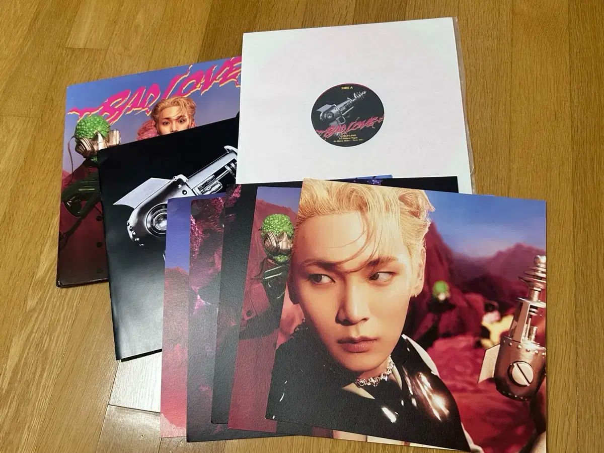 SHINee シャイニー キー KEY キボム KEY Bad Love LP ヴァイナル ビニールレコード 開封