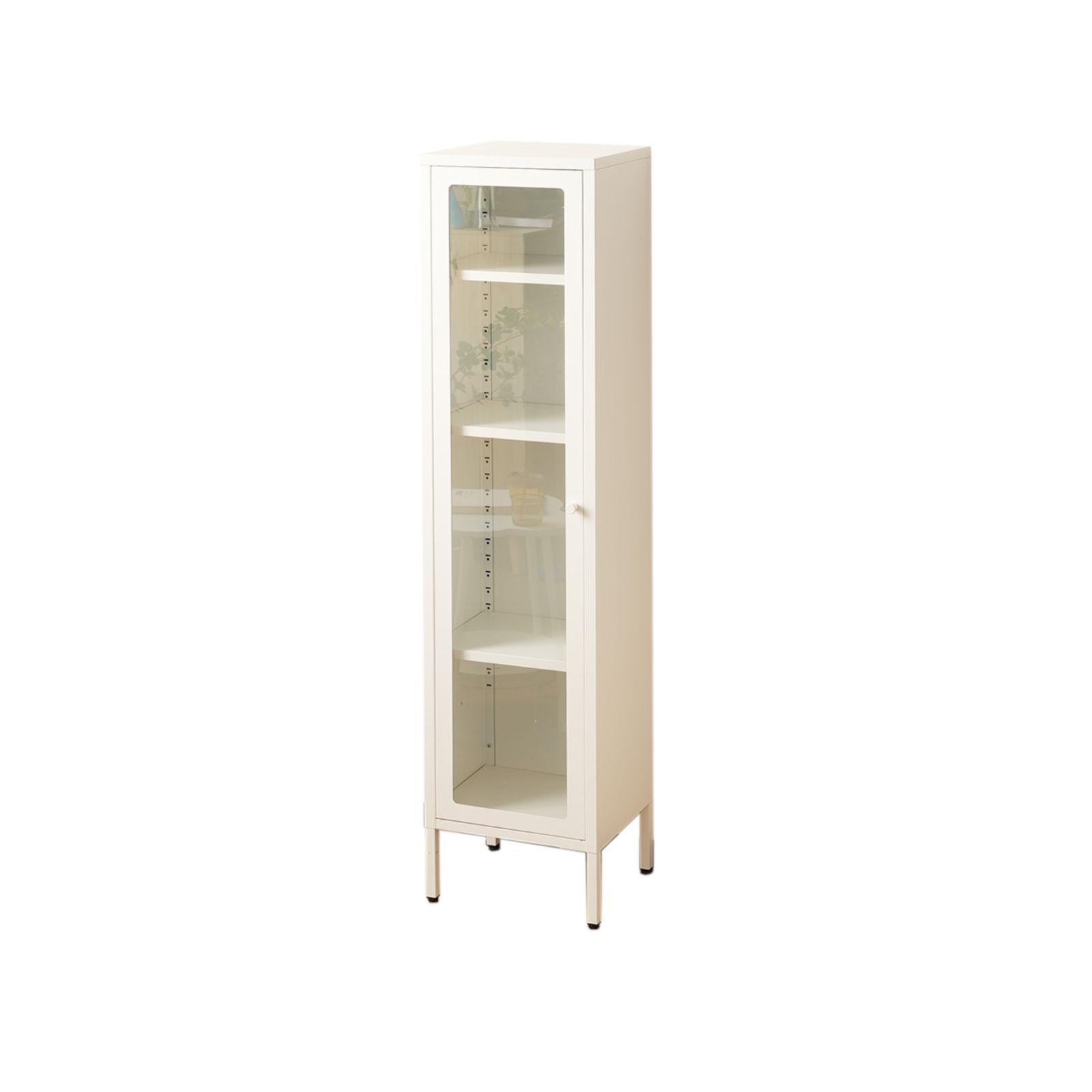スリムキャビネット｜隙間収納｜ホワイト｜W35×D30×H150cm｜N515P252401W