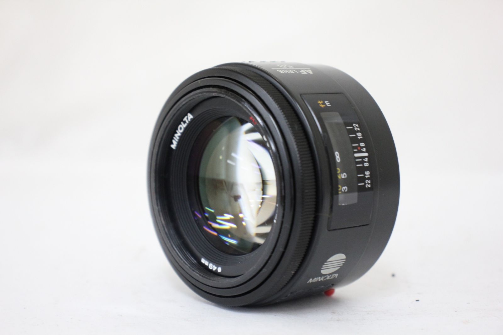 返品保証】 ミノルタ Minolta AF 50mm F1.4 販売 レンズ M7335