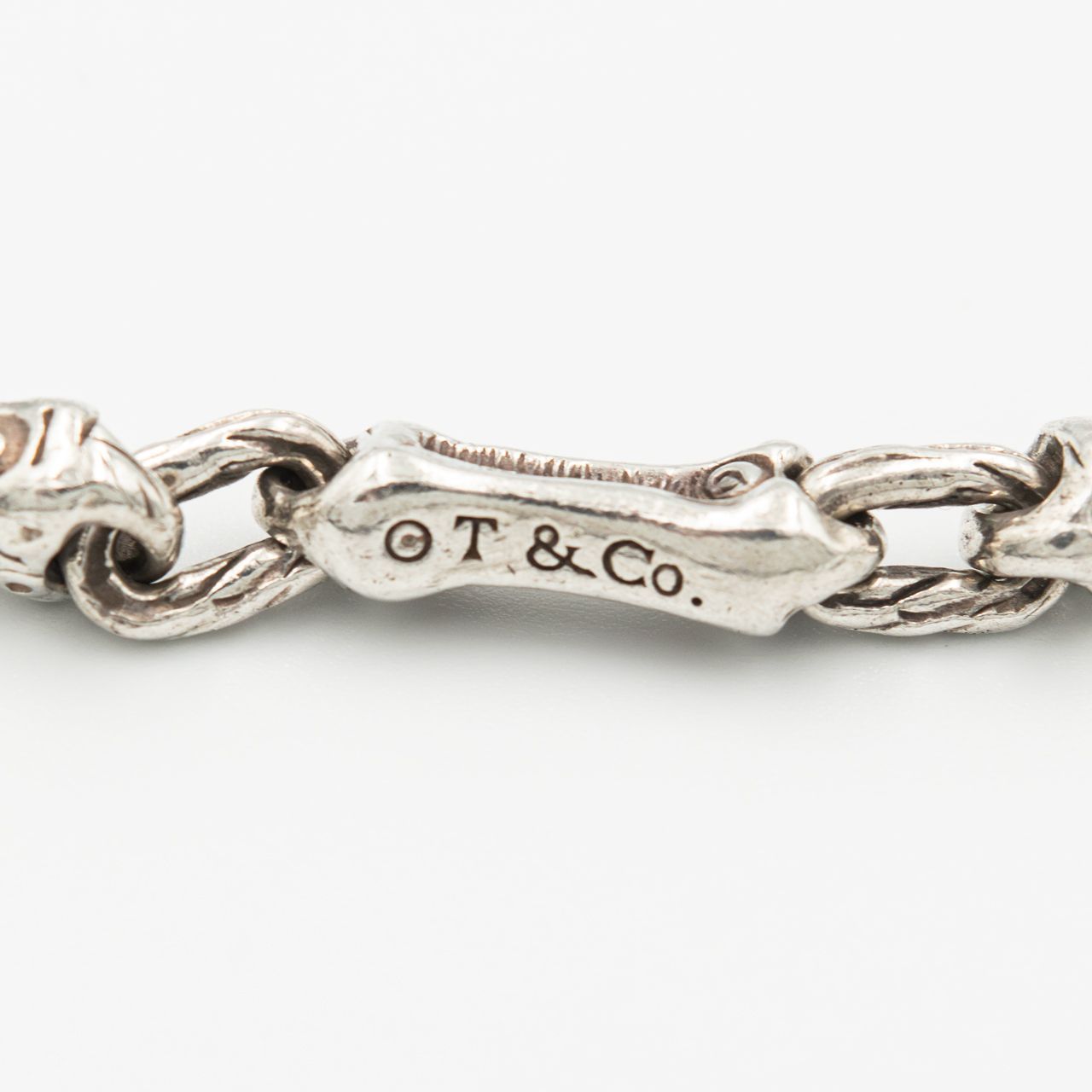 ヴィンテージ】 ティファニー バンブー ブレスレット シルバー 19.5cm