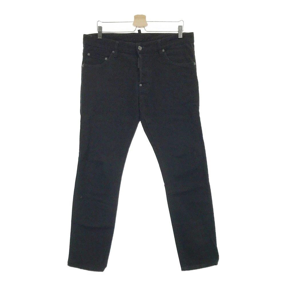 DSQUARED2 ディースクエアード S74LB1199 BLACK BULL SKATER JEAN