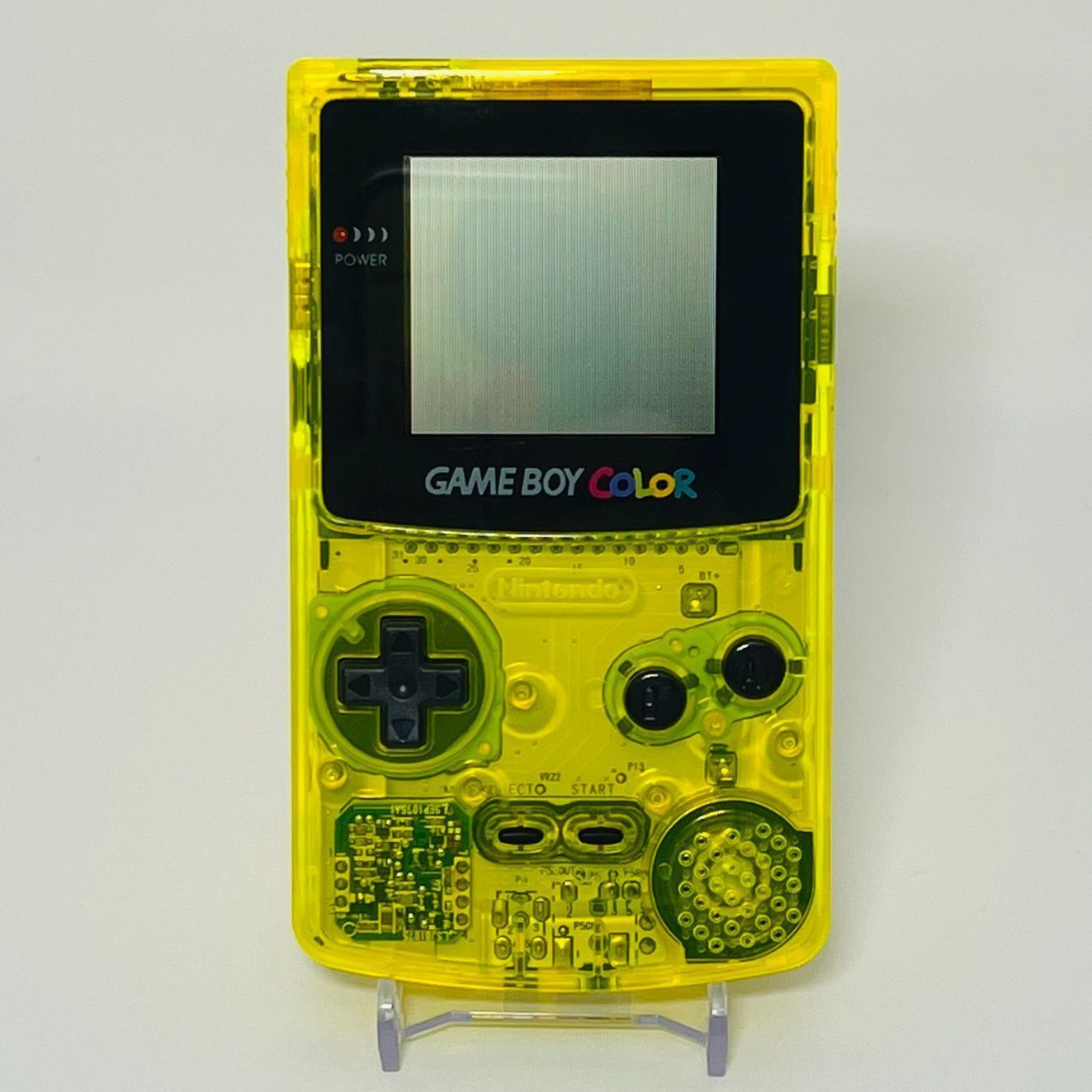 GAME BOY ゲームボーイカラー 本体 GBC クリアイエロー - メルカリ