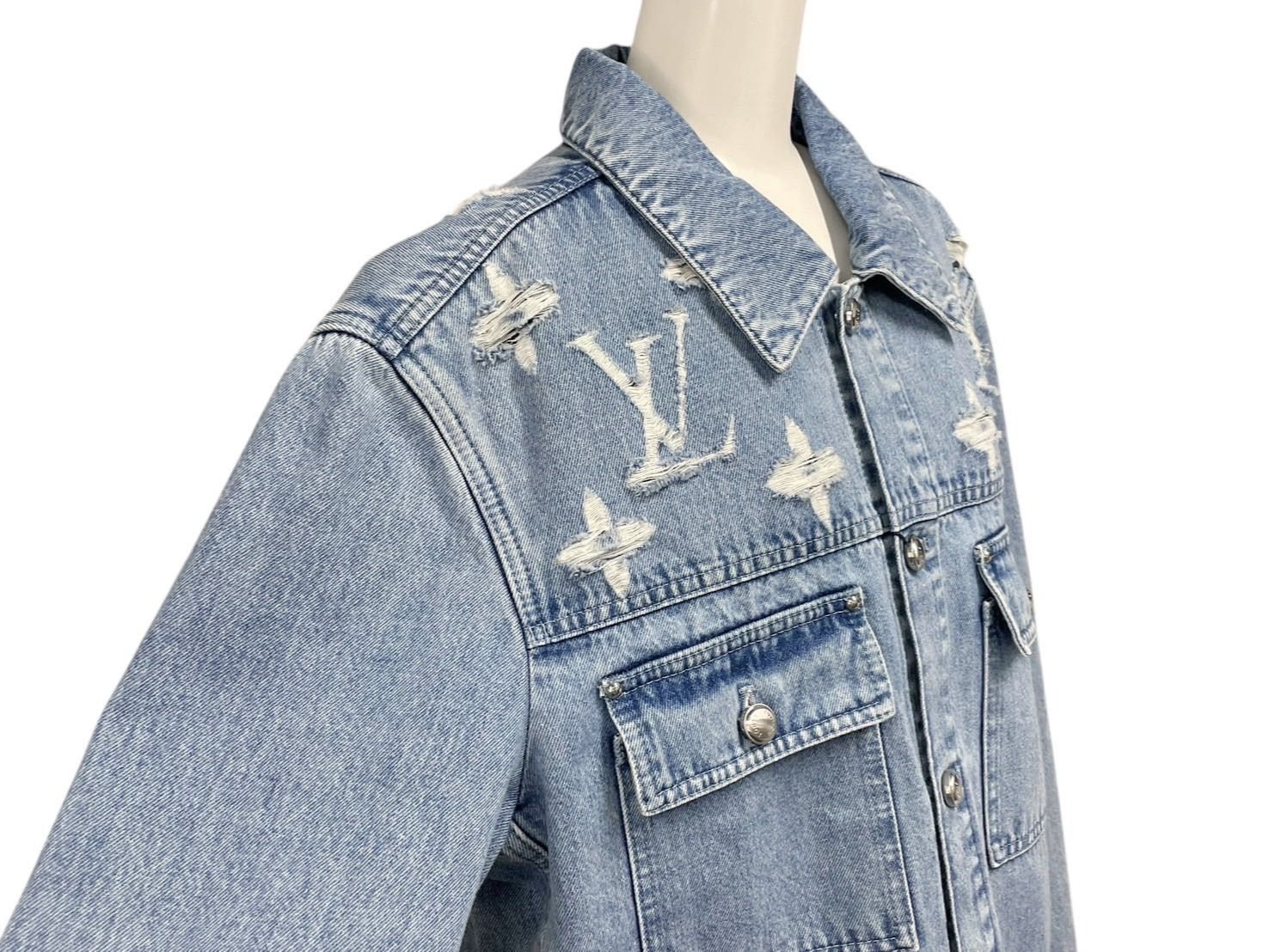 新品未使用 LOUIS VUITTON ルイヴィトン 1AGING モノグラムデニム