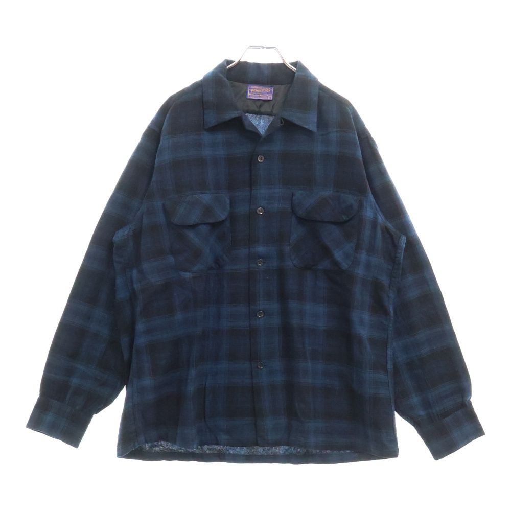 PENDLETON (ペンドルトン) 50s VINTAGE WOOL OMBRE CHECK BOARD