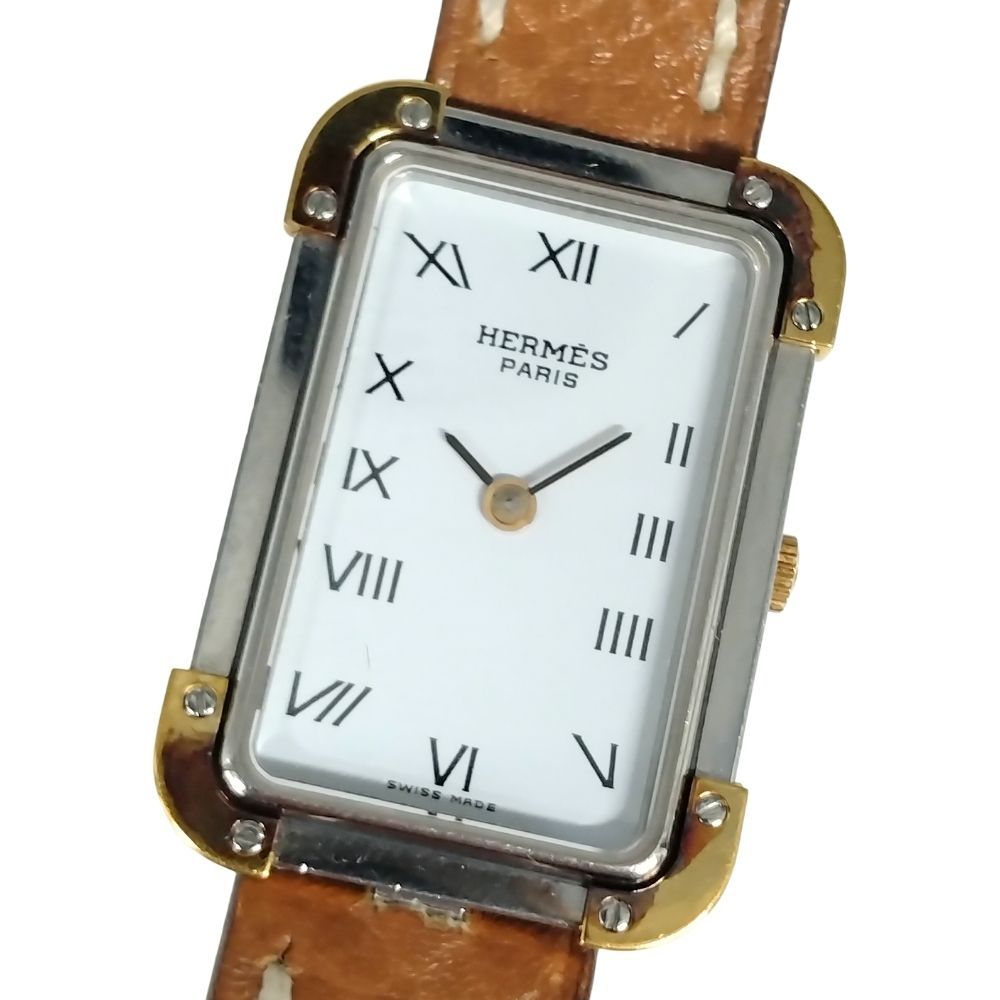 HERMES エルメス クロアジュール クォーツ レディース 腕時計 正規品